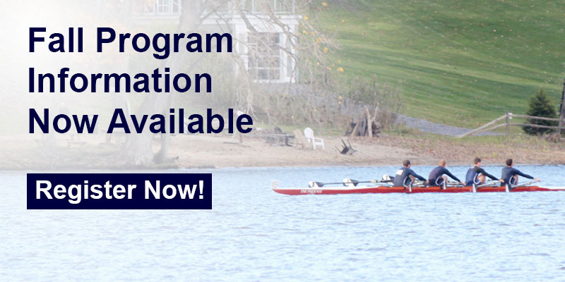 Fall Program Information now available at Greater Lawrence Rowing