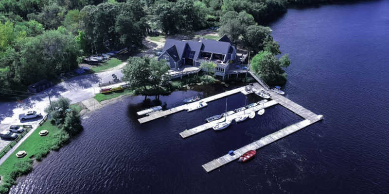 Bird’s-eye View of the Boathouse